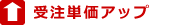 受注単価アップ